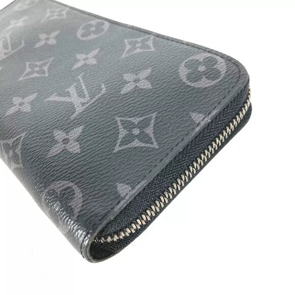 LOUIS VUITTON MonogramEclipse Zippy Wallet Vertical Zip Around Long Wallet - Picture 5 of 13